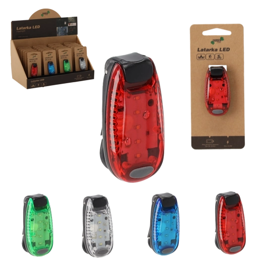 Kompaktowa latarka LED 0,5 W – mix kolorów