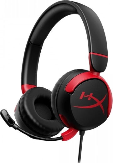 HyperX Cloud Mini dziecięce słuchawki gamingowe z mikrofonem (czarne)