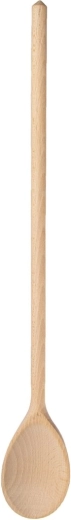 Drewniana owalna łyżka kuchenna 40 cm