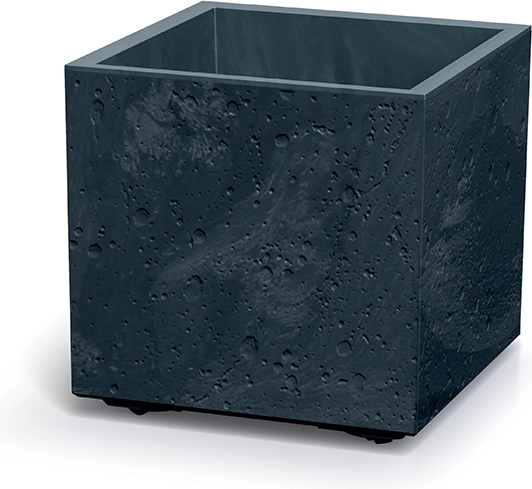 Donica Sierra Square efekt betonu 38,5 × 38,5 cm antracyt