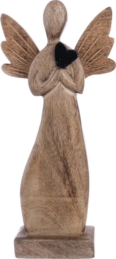 Anioł mango z sercem (42 cm)