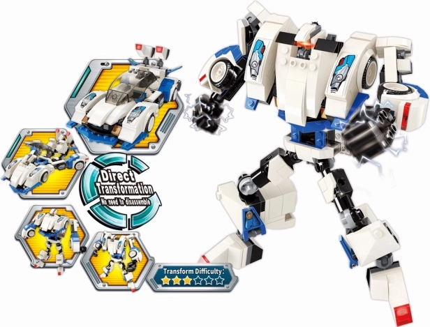 Qman Blast Ranger 3306 Phantom Chaser Zestaw Konstrukcyjny