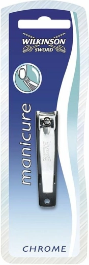 Cęgi do paznokci ze stali nierdzewnej z chromowaną powierzchnią WILKINSON