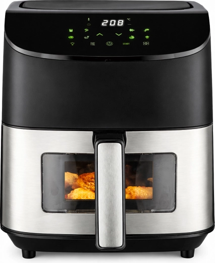 Frytkownica beztłuszczowa (air fryer) 6 l, 1500 W, 8 programów