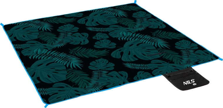 Koc piknikowy NILS Camp Leaves 200 × 200 cm