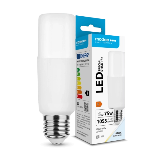 Modee Lighting LED żarówka prętowa E27 11,1 W zimna biel