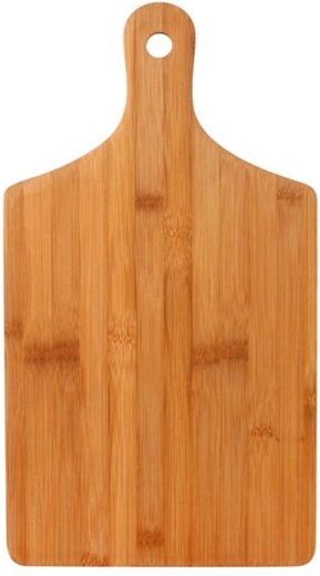 Drewniana deska do krojenia z bambusa z uchwytem 44 cm