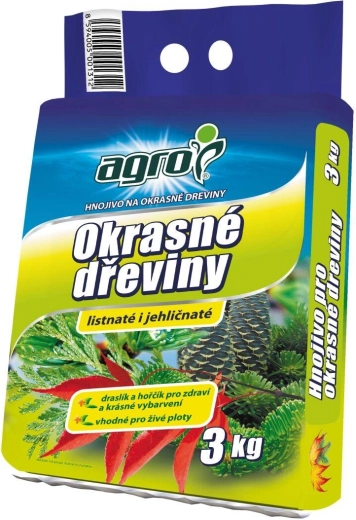 Nawóz do roślin ozdobnych drzewiastych 3 kg AGRO