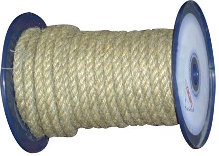 Naturalna lina skręcana z polipropylenem 14 mm, 100 m