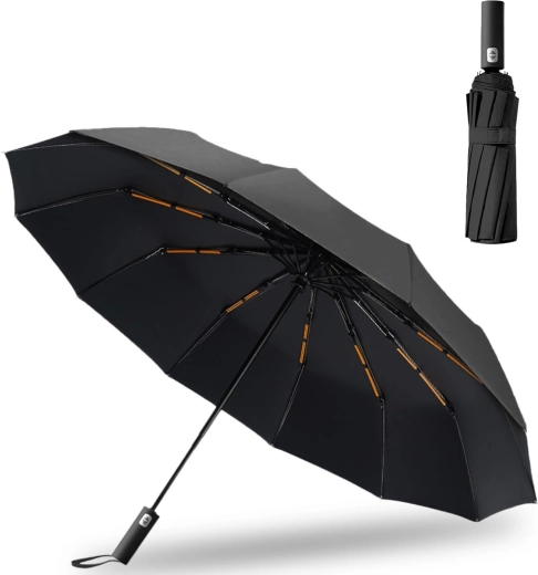 Automatyczny składany parasol Renew Force z ochroną UV 105 cm