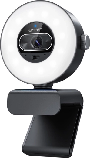 Kamera internetowa EMEET SmartCam S600L 4K z pierścieniowym światłem