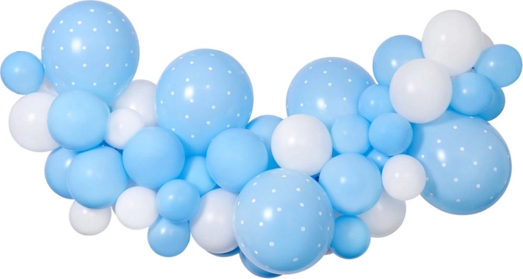 Girlanda z balonów Gemar DIY baby blue