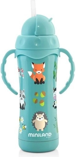 Butelka termiczna ze słomką stalowa 240ml