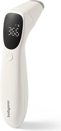 Bezkontaktowy termometr na podczerwień BABYONO do pomiaru na czole i w uchu