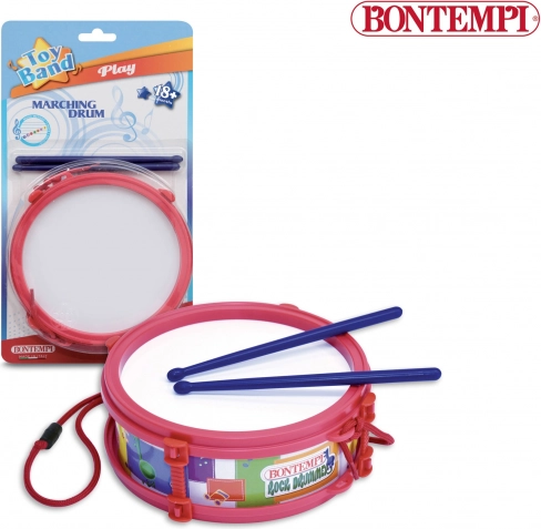 Bontempi Bęben marszowy 17,5 x 17,5 x 6 cm