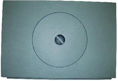 Żeliwna płyta grzewcza do kuchenki, malowana natryskowo