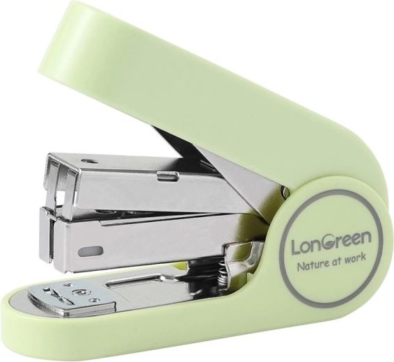 Zszywacz Deli LonGreen EM416 zielony (do 25 kartek)