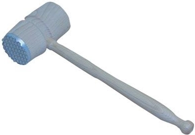 Tłuczek do mięsa jednostronny 27 cm drewno i metal