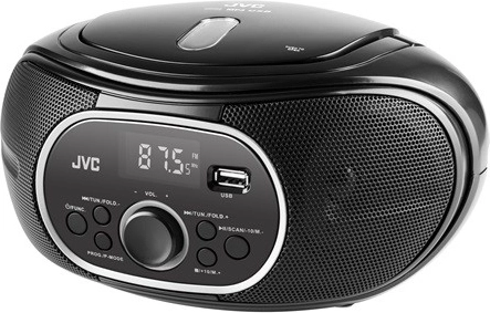 Przenośne radio z CD i USB JVC