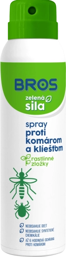 Bros Zielona Siła spray przeciw komarom i kleszczom 90 ml