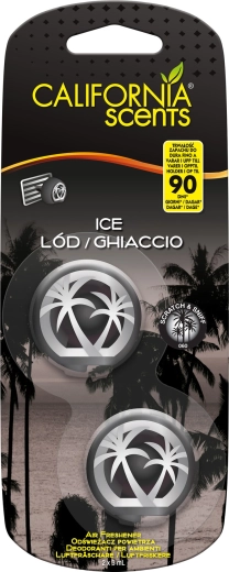 Odświeżacz zapachowy na kratkę nawiewu California Scents Mini Diffuser Ice