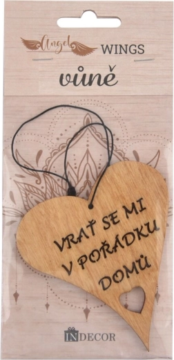 Drewniany zapach „Wróć do mnie” – pachnący talizman do auta i szafy