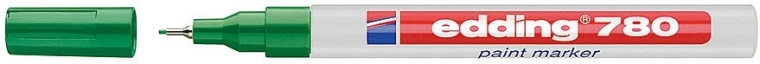 Lakierowy marker Edding 780 zielony