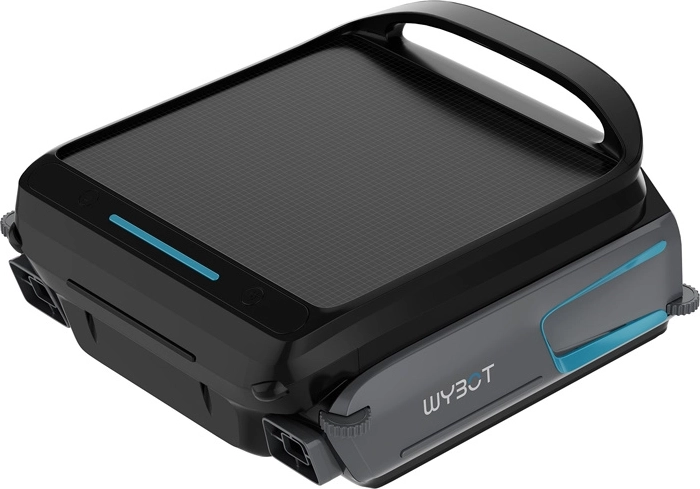 Bezprzewodowy solarny robotyczny skimmer do czyszczenia tafli basenu WYBOT F1