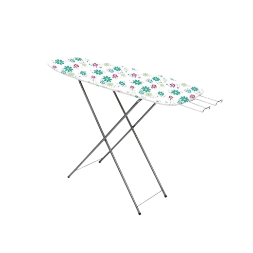 Duża deska do prasowania Eurogold 118 × 36 cm z drewnianą powierzchnią roboczą