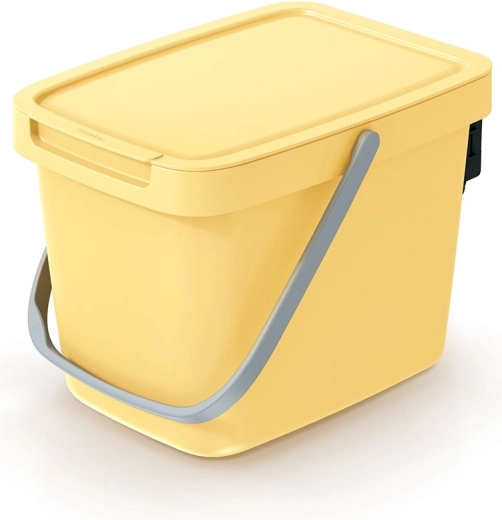 Kosz na śmieci Systema Q Collect 6 l jasny żółty