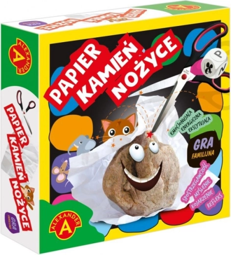 Gra Papier kamień nożyce Gra rodzinna