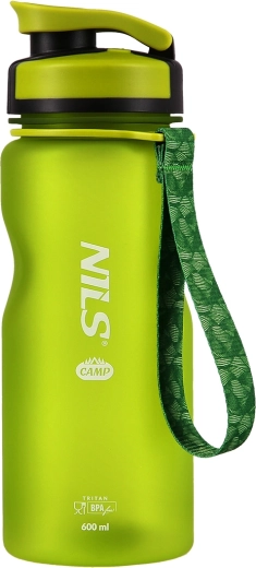 Butelka z tritanu NILS CAMP 600 ml – zielona