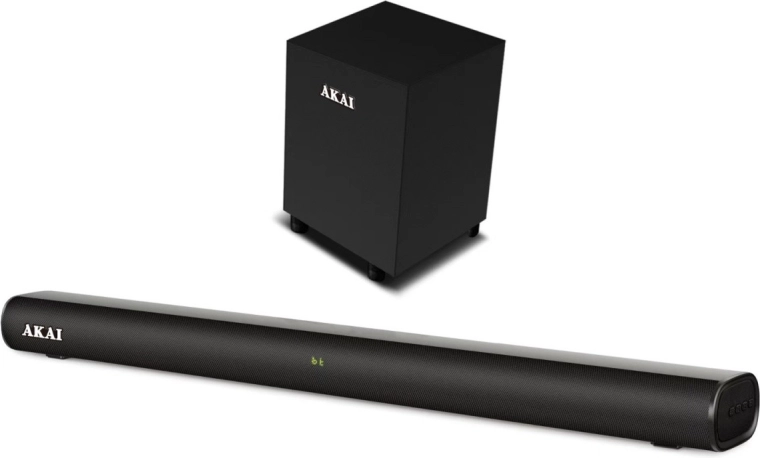 Soundbar Akai 2.1 z subwooferem 80 W RMS