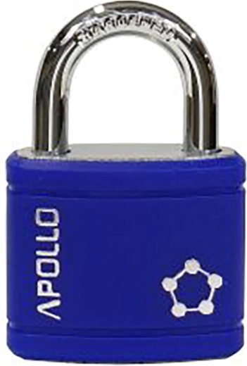 Kłódka APOLLO 35 mm, niebieska