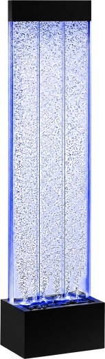 Wolnostojąca bąbelkowa ściana wodna LED RGB 150 × 39 × 26 cm