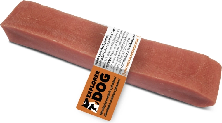 Explorer Dog himalajski dentystyczny przysmak z truskawkami XXL