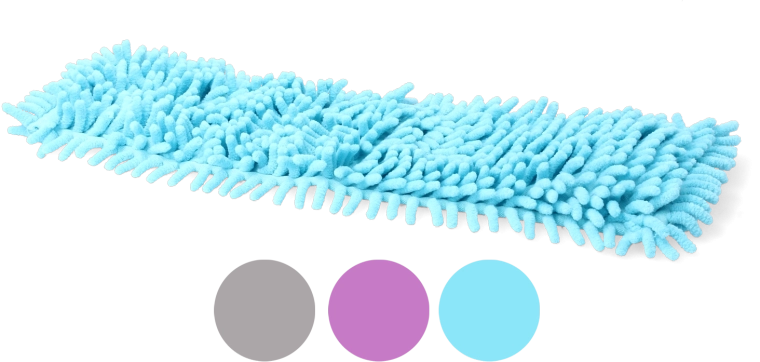 Wkład zamienny z mikrofibry chenille do płaskiego mopa 40 × 12 cm