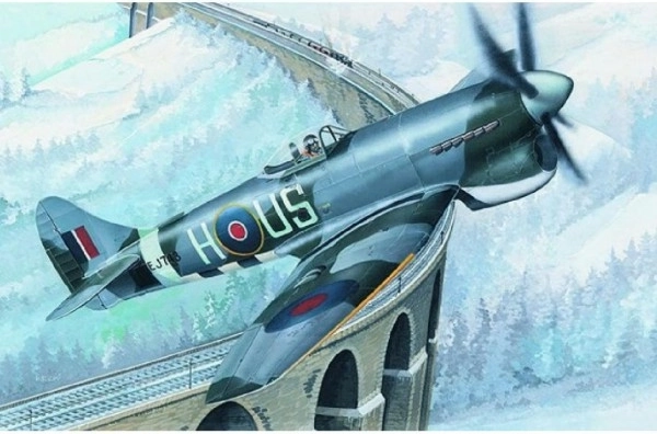 Model samolotu Hawker Tempest MK.V