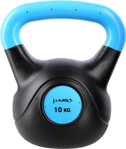 Kompozytowy kettlebell 10 kg HMS KPC niebieski
