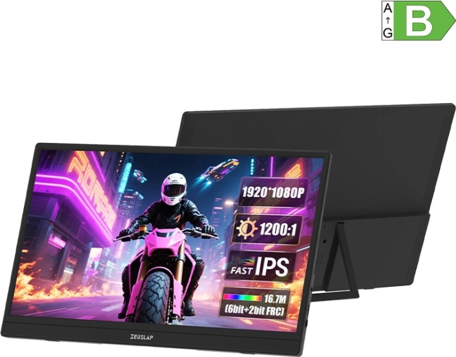 Przenośny monitor Zeuslap 15,6" Full HD