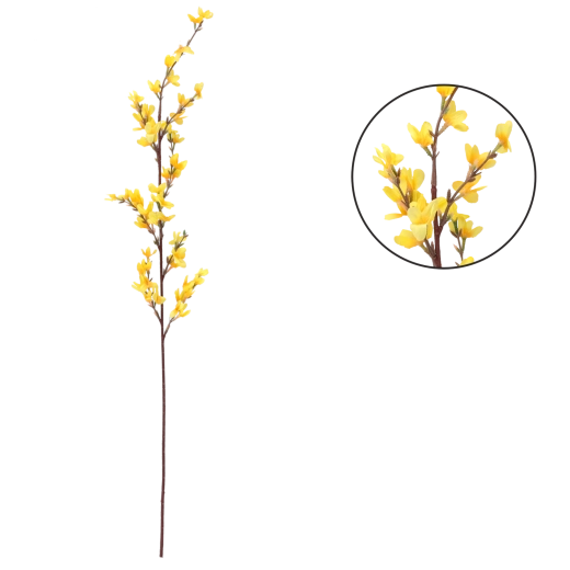 Sztuczna gałązka forsycji 82 cm