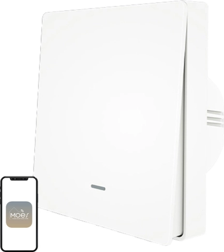Moes inteligentny jednokanałowy przełącznik światła ZigBee 3.0
