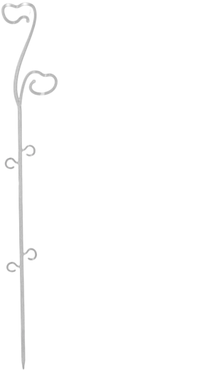 Podpórka do storczyków 59 cm przezroczysta