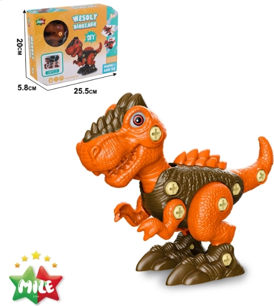 Zestaw dla majsterkowiczów – Wesoły tyranozaur