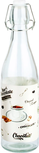 Szklana butelka z zamknięciem patentowym TORO 1 l Cafè bistro