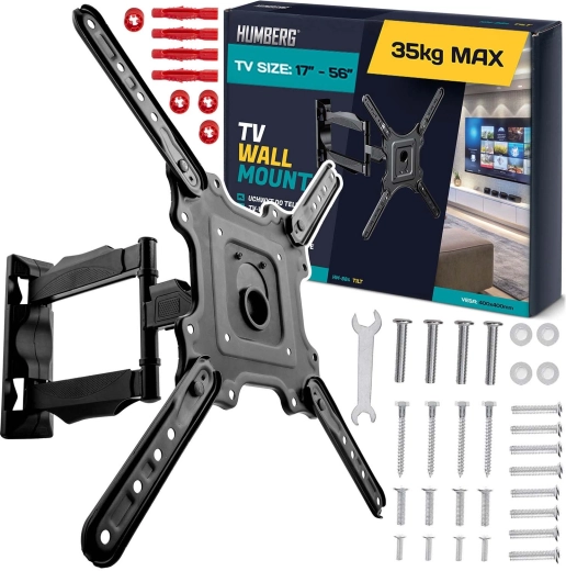 Uchwyt ścienny do TV 17–56" Humberg, udźwig 35 kg