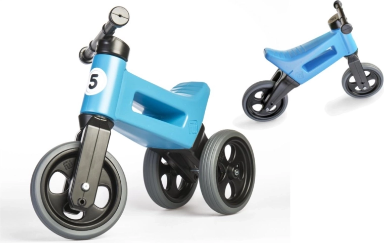 Jeździk Funny Wheels Rider Sport 2w1 dla dzieci – Niebieskie