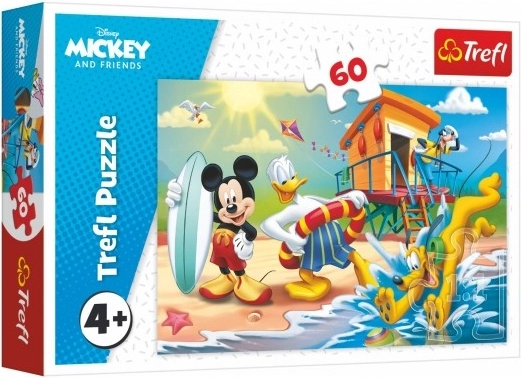 Puzzle 60 elementów – MICKEY MOUSE: Ciekawy dzień dla Myszki Miki i przyjaciół