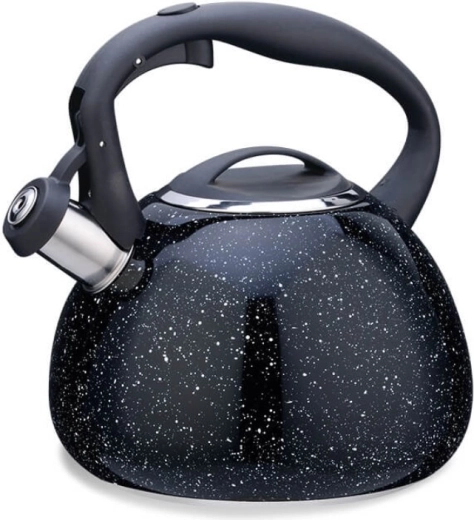 Gwizdzący czajnik stalowy na kuchenkę 2,5 l MAESTRO