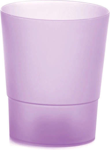 Doniczka na storczyki Coubi Orchid 12,5 cm – przezroczysty fioletowy